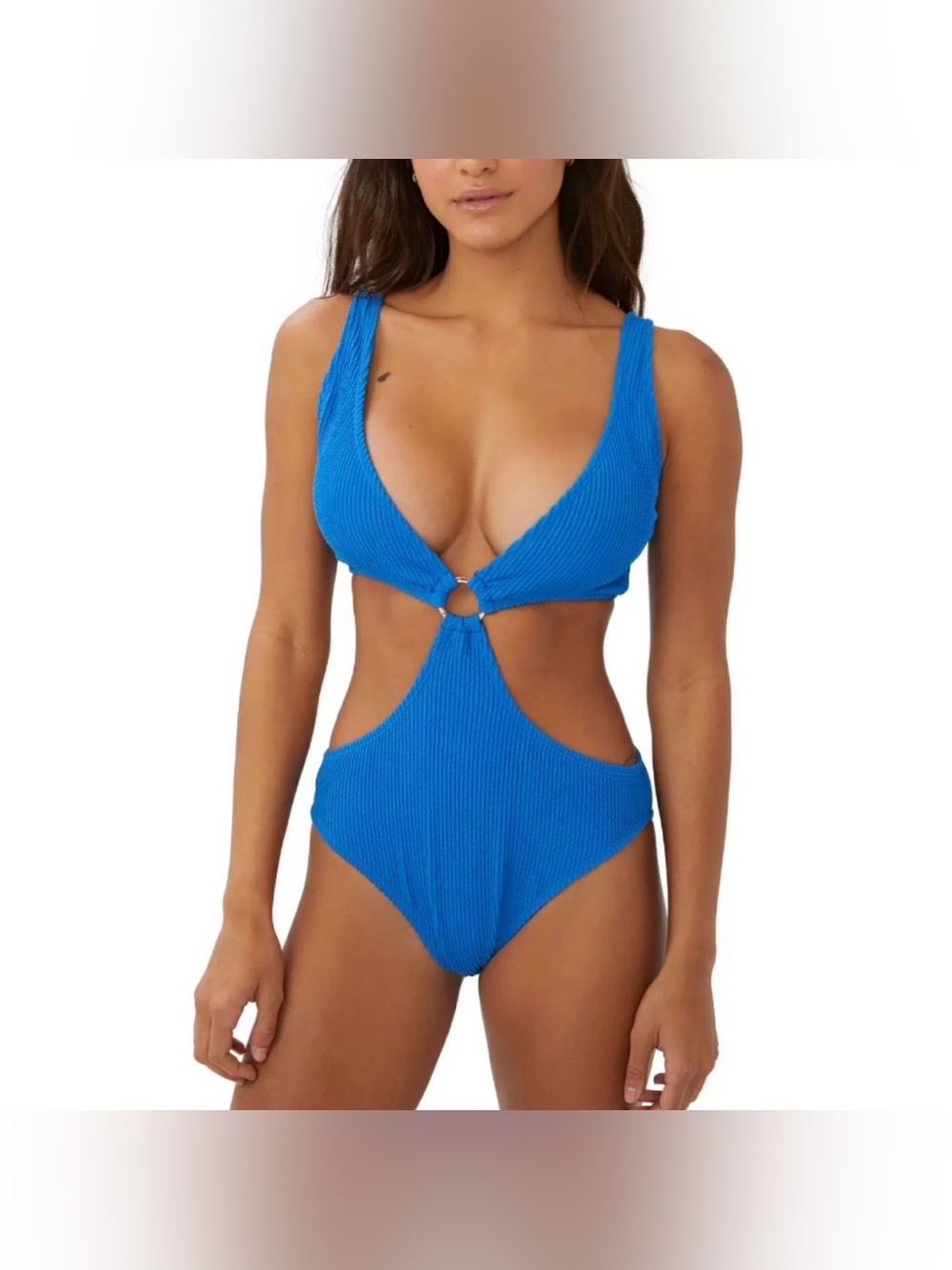NWOT Cotton On Body Cut-out One Piece Monokini Swimsuit Size XL